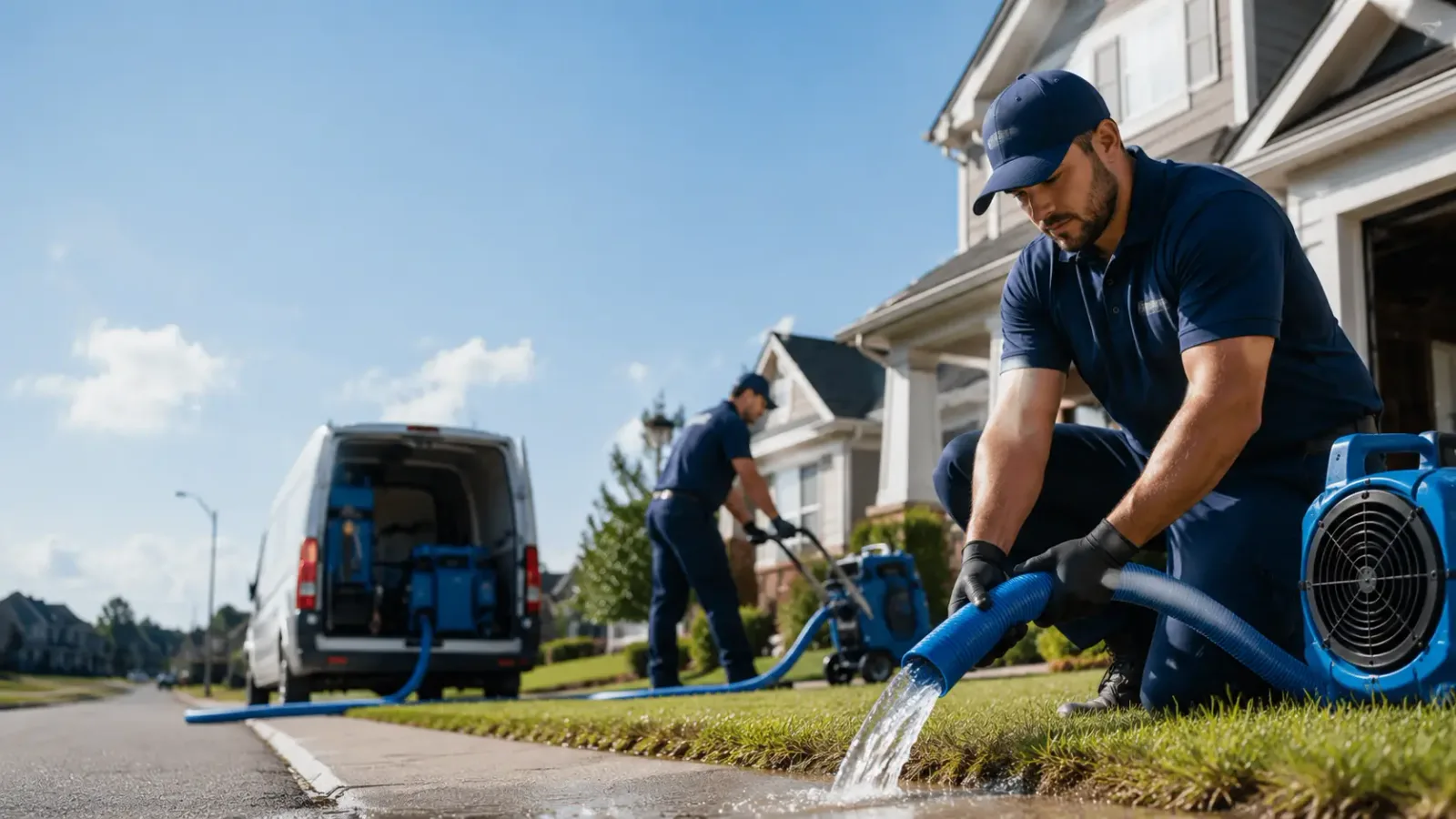 Flood Damage Restoration in Downs, IL